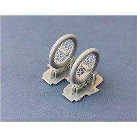 Copper State Models A32-03 Nieuport Spoked Wheels