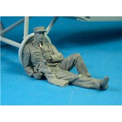 Copper State Models 1:32 FRENCH AIRMAN SMOKING PIPE WWI FIGURES