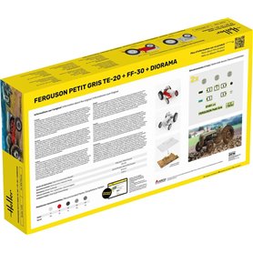 Heller 50326 Ferguson Petit Gris TE-20 + FF-30 + Diorama