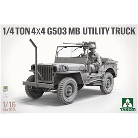 Takom 1016 1/4 Ton 4x4 G503 MB Utility Truck