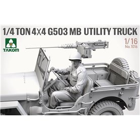 Takom 1016 1/4 Ton 4x4 G503 MB Utility Truck