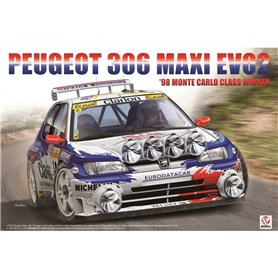 Beemax 24026 Peugeot 306 Maxi EVO2 '98 Monte Carlo Rally Class Winner
