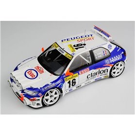 Beemax 24026 Peugeot 306 Maxi EVO2 '98 Monte Carlo Rally Class Winner