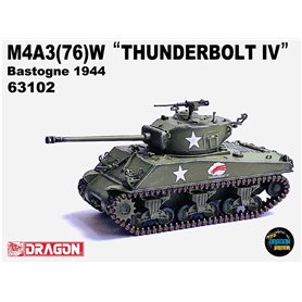 Dragon Armor 63102 M4A3(76)W "Thunderbolt IV" Bastogne 1944