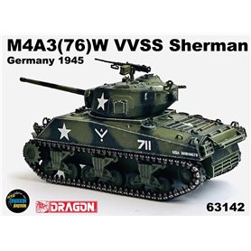 Dragon Armor 63142 M4A3(76)W VVSS Sherman Germany 1945