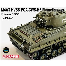 Dragon ARMOR 1:72 M4A3 HVSS POA-CWS-H5 Flamethrower - KOREA 1951