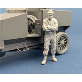 Copper State Models 1:35 FRENCH MARINE ARMOURED CAR STANDING CREWMAN