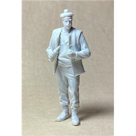 Copper State Models 1:35 FRENCH MARINE ARMOURED CAR CREWMAN WITH A BOTTLE OF WINE
