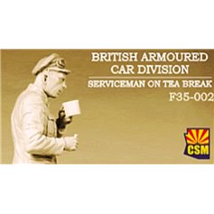 Copper State Models 1:35 BRITISH ARMOURED CAR DIVISION SERVICEMAN ON THE BREAK