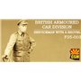 Copper State Models F35-003 British Armoured Car Division Serviceman With A Shovel