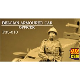Copper State Models F35-010 Belgian Armoured Car Officer
