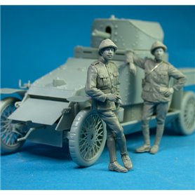 Copper State Models 1:35 BELGIAN ARMOURED CAR OFFICER