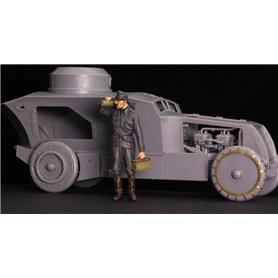 Copper State Models F35-017 Austro-Hungarian Armoured Car Crewman With MG