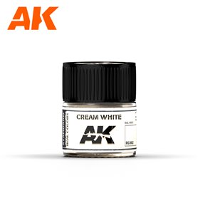 AK Interactive REAL COLORS RC002 Cream White - RAL 9001 - 10ml