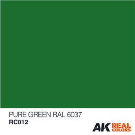 AK Interactive REAL COLORS RC012 Pure Green - 10ml