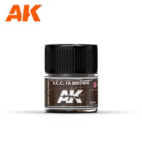 AK Interactive REAL COLORS RC034 S.C.C. 1A Brown - 10ml