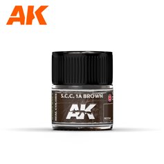 AK Interactive REAL COLORS RC034 S.C.C. 1A Brown - 10ml
