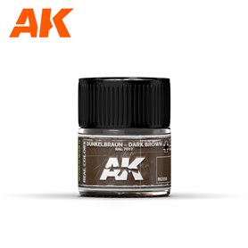 AK Interactive REAL COLORS RC056 Dunkelbraun-Dark Brown - RAL 7017 - 10ml