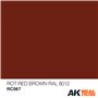 AK Interactive REAL COLORS RC067 Rot / Rotbraun - Red Brown - RAL 8012 - 10ml