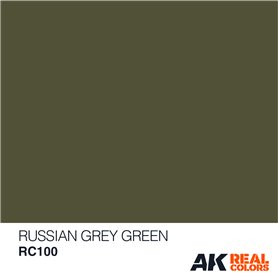AK Interactive REAL COLORS RC100 Russian Grey Green - 10ml