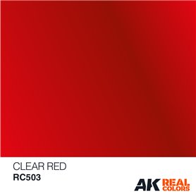 AK Interactive REAL COLORS RC503 Clear Red - 10ml