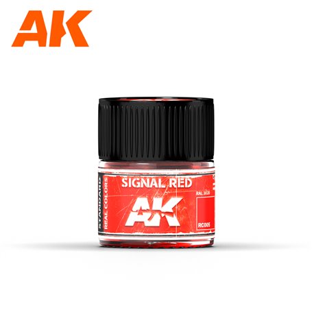 AK Interactive REAL COLORS RC005 Signal Red - 10ml