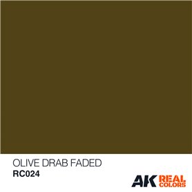 AK Interactive REAL COLORS RC024 Olive Drab Faded - 10ml