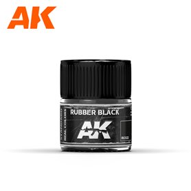 AK Interactive REAL COLORS RC022 Rubber Black - 10ml