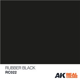 AK Interactive REAL COLORS RC022 Rubber Black - 10ml