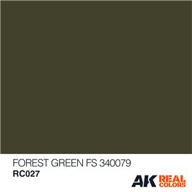 AK Interactive REAL COLORS RC027 Forest Green - FS 34079 - 10ml