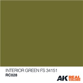 AK Interactive REAL COLORS RC028 Light Green - FS 34151 - 10ml