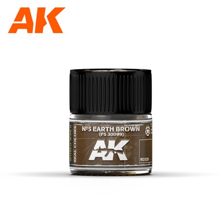 AK Interactive REAL COLORS RC029 Nr.5 Earth Brown - FS 30099 - 10ml