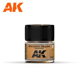 AK Interactive REAL COLORS RC030 Nr.6 Earth Yellow - FS 30257 - 10ml
