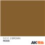 AK Interactive REAL COLORS RC035 S.C.C. 2 Brown - 10ml