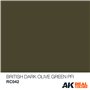 AK Interactive REAL COLORS RC042 British Dark Olive Green PFI - 10ml