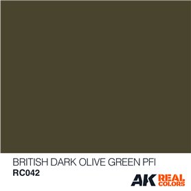 AK Interactive REAL COLORS RC042 British Dark Olive Green PFI - 10ml