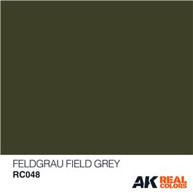 AK Interactive REAL COLORS RC048 Feldgrau-Field Grey - RAL 6006 - 10ml