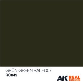 AK Interactive REAL COLORS RC049 Grun-Green - RAL 6007 - 10ml