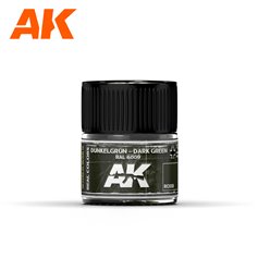AK Interactive REAL COLORS RC050 Dunkelgrun-Dark Green - RAL 6009 - 10ml