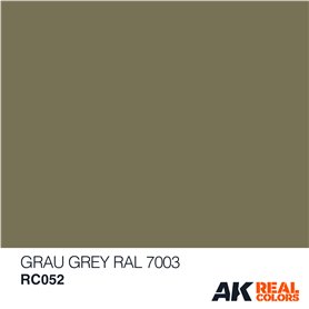 AK Interactive REAL COLORS RC052 Grau-Grey - RAL7003 - RLM02 - 10ml