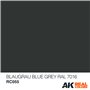 AK Interactive REAL COLORS RC055 Blaugrau-Blue Grey - RAL 7016 - 10ml