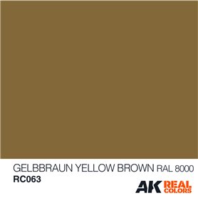 AK Interactive REAL COLORS RC063 Gelbbraun-Yellow Brown - RAL 8000 - 10ml