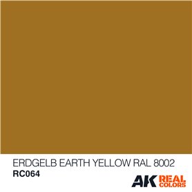 AK Interactive REAL COLORS RC064 Erdgelb-Earth Yellow - RAL 8002 - 10ml