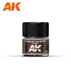 AK Interactive REAL COLORS RC068 Rotbraun - Red Brown - RAL 8017 - 10ml