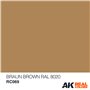 AK Interactive REAL COLORS RC069 Braun - Brown - RAL 8020 - 10ml