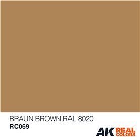 AK Interactive REAL COLORS RC069 Braun - Brown - RAL 8020 - 10ml