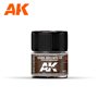 AK Interactive REAL COLORS RC074 Dark Brown 6K - 10ml