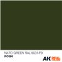 AK Interactive REAL COLORS RC080 Nato Green - RAL 6031 F9 - 10ml