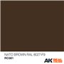 AK Interactive REAL COLORS RC081 Nato Brown - RAL 8027 F9 - 10ml