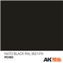 AK Interactive REAL COLORS RC082 Nato Black - RAL 9021 F9 - 10ml